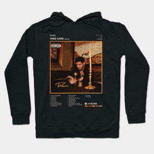 Drake - Take Care (Deluxe) Tracklist Album Hoodie